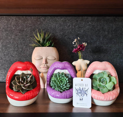 Lips Keramisk Planter | Veska