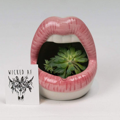 Lips Keramisk Planter | Veska