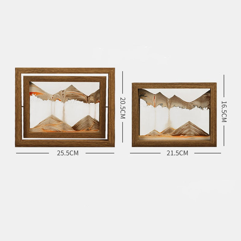 Liquid Art Rotatable Sand Painting | Veska