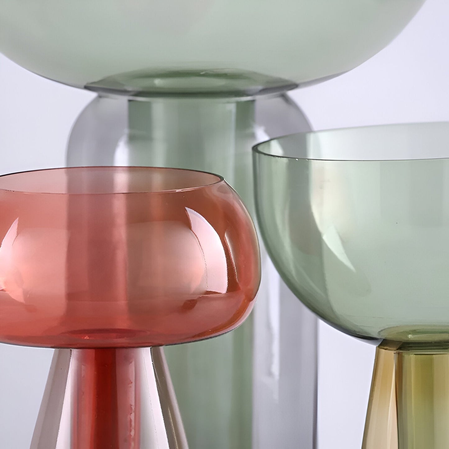 Liten Glas Hydroponisk Vas | Veska