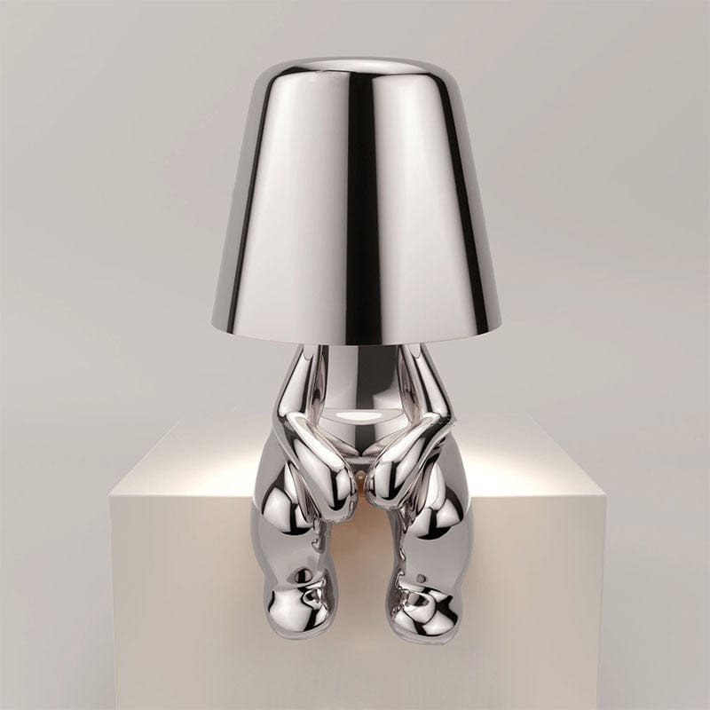 Little Guys Bordslampa | Veska Silver D