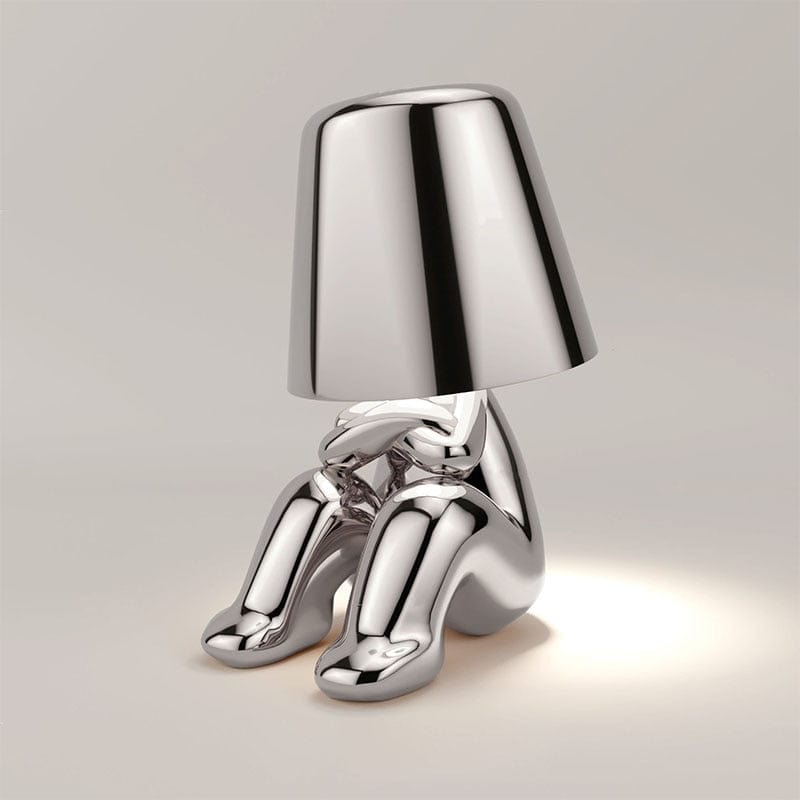 Little Guys Bordslampa | Veska Silver E