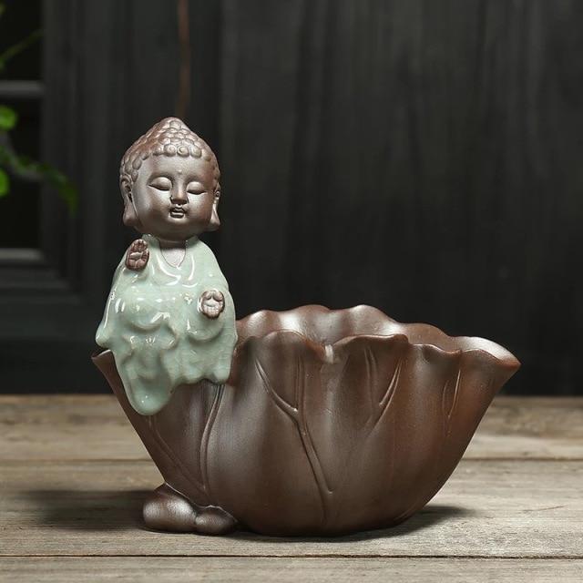 Little Monk Keramisk Blomkruka | Veska 12 Utan hål