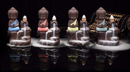 Little Monk Rök Backflow Rökelsebrännare | Veska