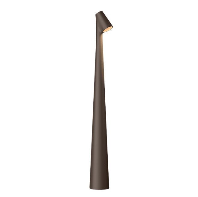 Ljus bärbar bordslampa Veska Svart