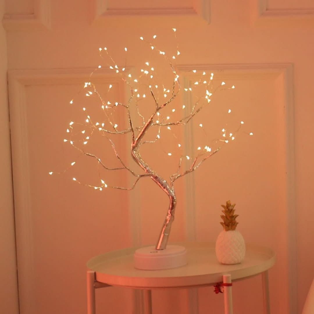 Ljus Trä Bordslampa | Veska varmt vitt