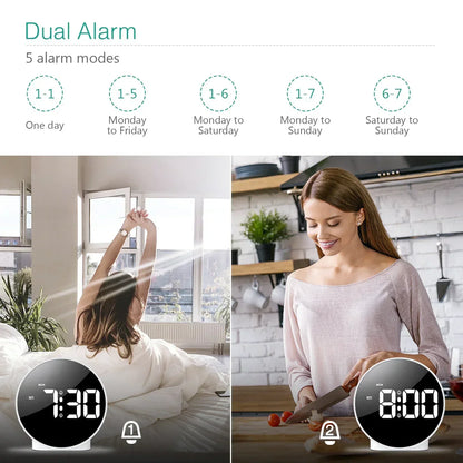 Ljuskälla Digital Bordsklocka | Veska