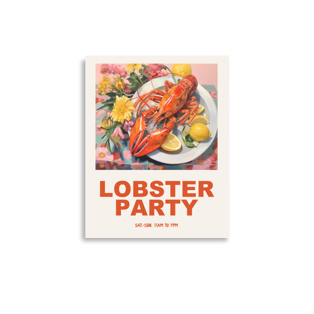 Lobster Party | Veska 11″×14″