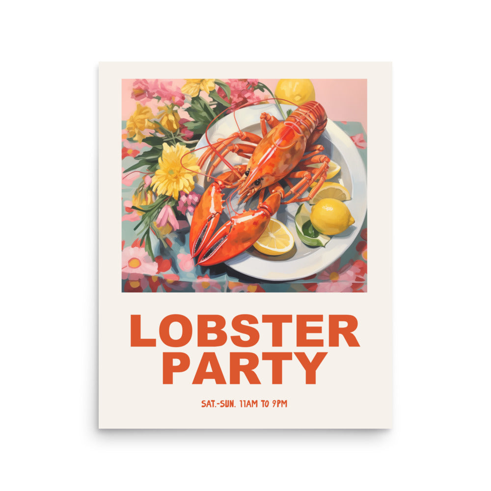 Lobster Party | Veska 16″×20″