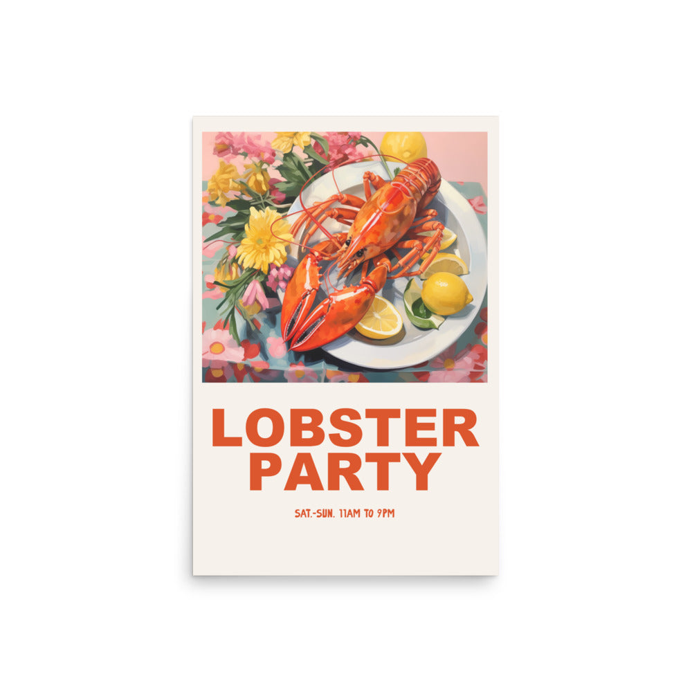 Lobster Party | Veska 20″×30″