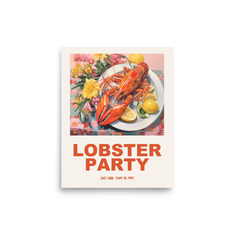 Lobster Party | Veska 8″×10″