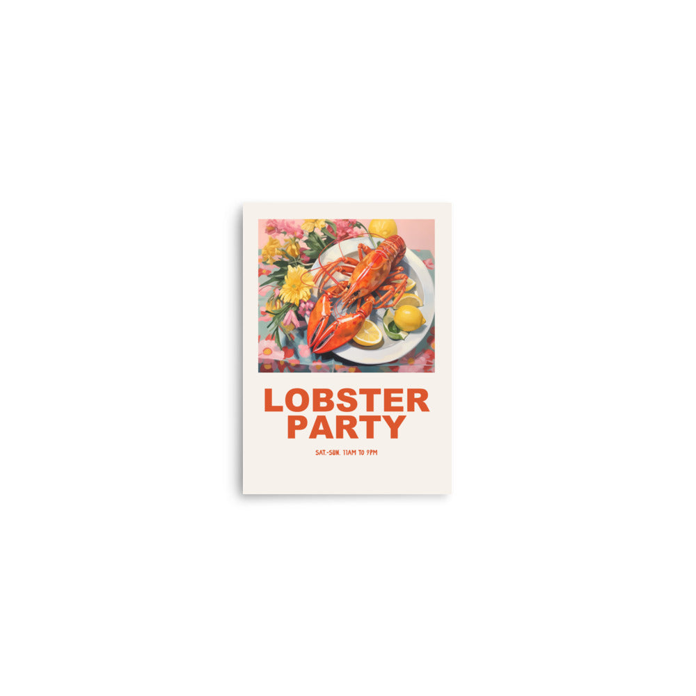 Lobster Party | Veska 5″×7″