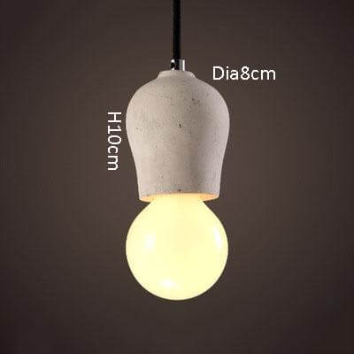 Loft Design Kreativ Elegant Liten Pendellampa | Veska 1 inte inkludera glödlampa