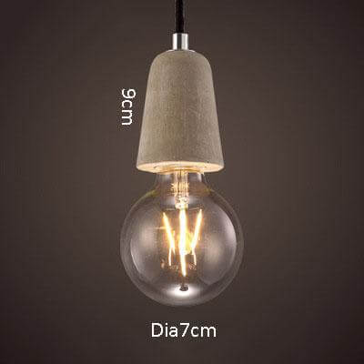 Loft Design Kreativ Elegant Liten Pendellampa | Veska 2 inte inkludera glödlampa