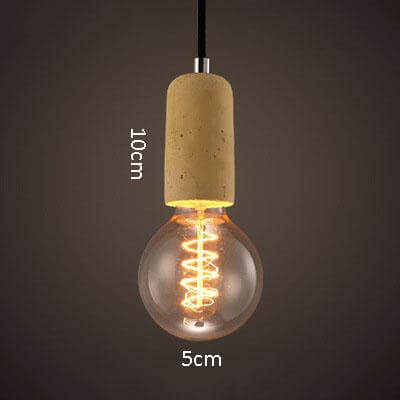 Loft Design Kreativ Elegant Liten Pendellampa | Veska 4 inte inkludera glödlampa