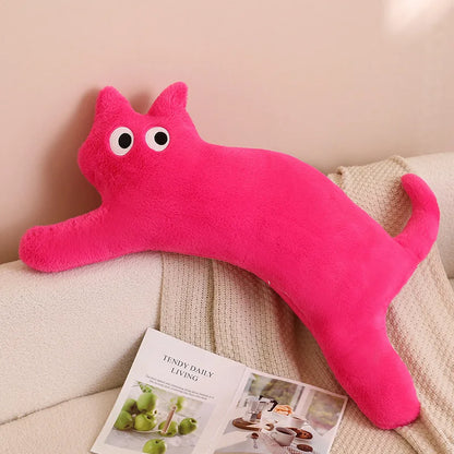 Long Cat Pillow | Veska mörk rosa 100cm