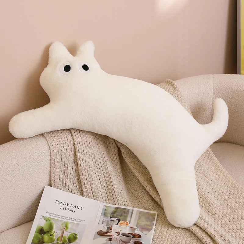 Long Cat Pillow | Veska vit 100cm