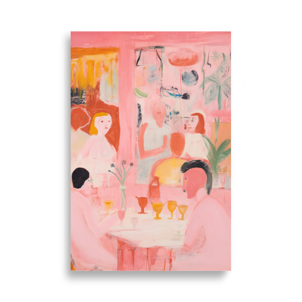 Lördag kväll | Veska 61×91 cm