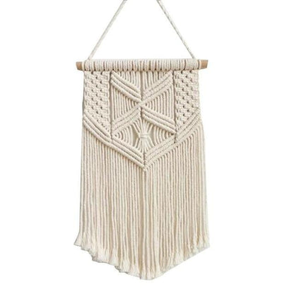 Lotus Blossom Makramé Väggdraperi | Veska