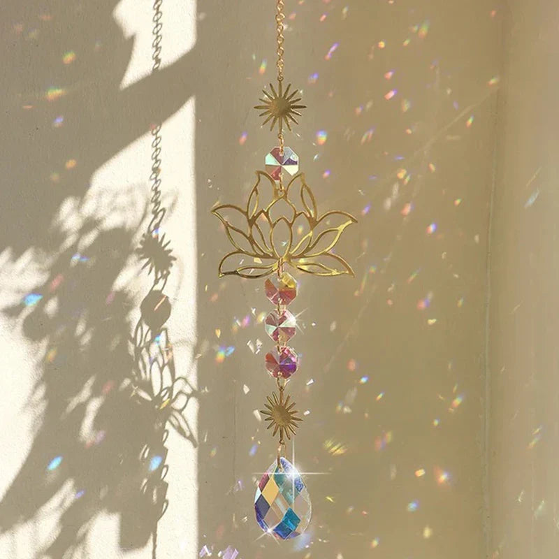 Lotus Crystal Solfångare Regnbågens Prisma | Veska