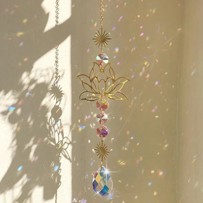 Lotus Crystal Solfångare Regnbågens Prisma | Veska
