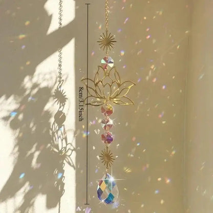 Lotus Crystal Solfångare Regnbågens Prisma | Veska