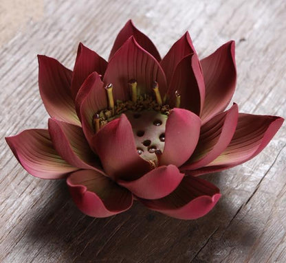 Lotus Leaf Rökelsehållare | Veska 10,5x5cm