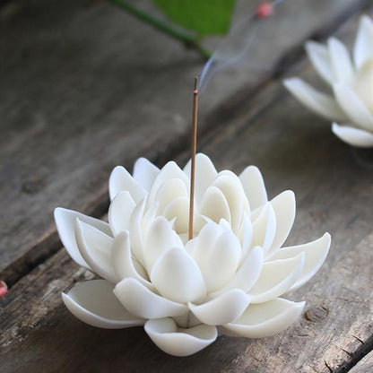 Lotus Leaf Rökelsehållare | Veska 12x5cm