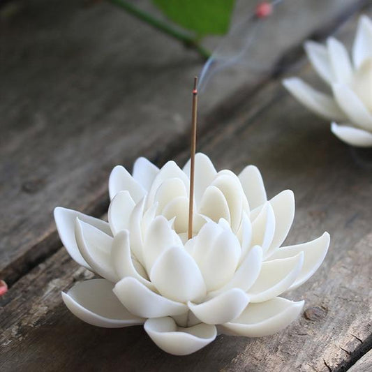 Lotus Leaf Rökelsehållare | Veska 12x5cm