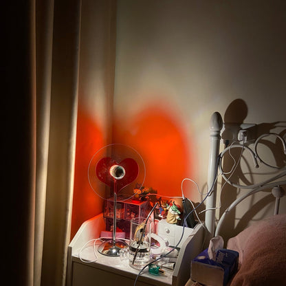 LoveGlow – Elegant Bordslampa med Uppladdningsbart LED | Veska