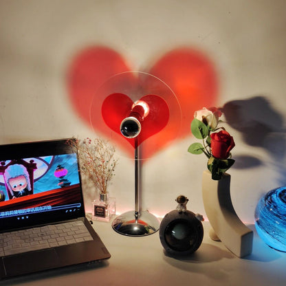 LoveGlow – Elegant Bordslampa med Uppladdningsbart LED | Veska
