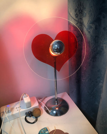 LoveGlow – Elegant Bordslampa med Uppladdningsbart LED | Veska
