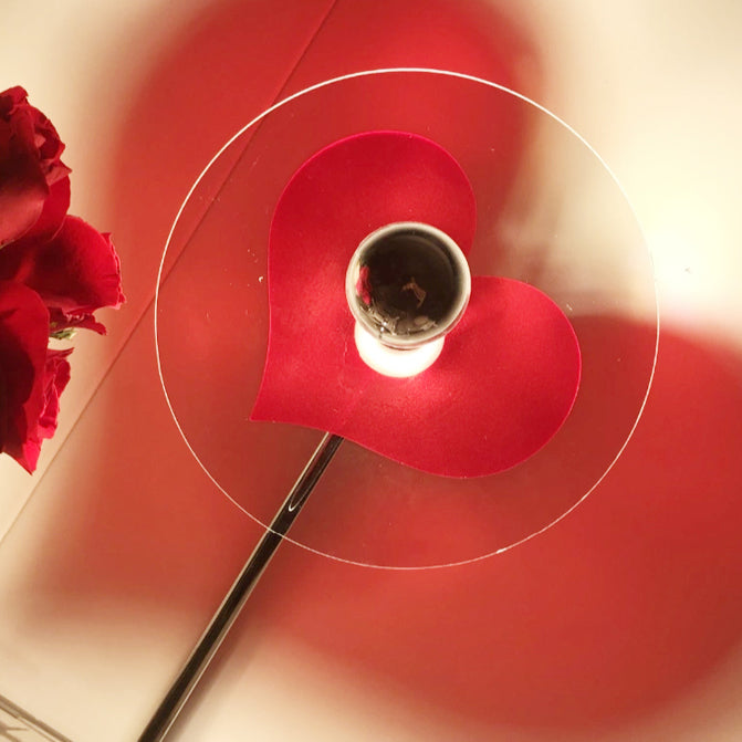 LoveGlow – Elegant Bordslampa med Uppladdningsbart LED | Veska