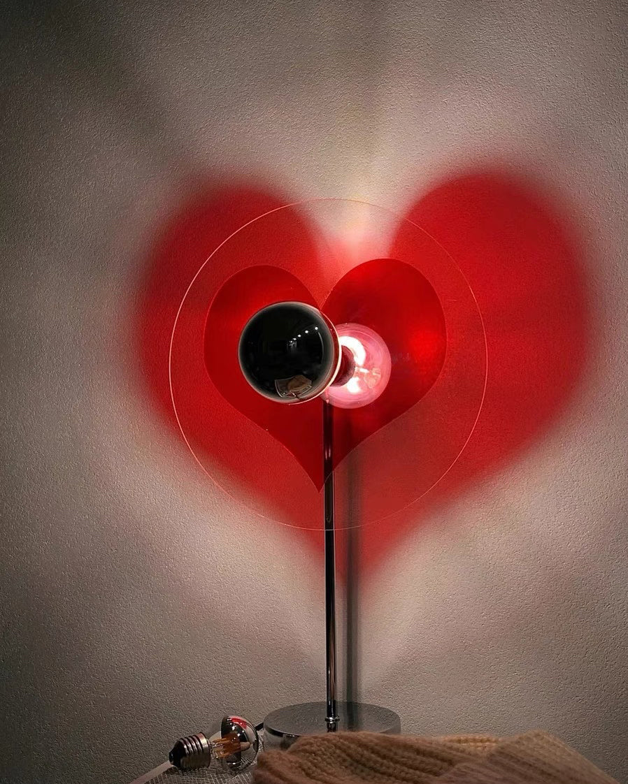 LoveGlow – Elegant Bordslampa med Uppladdningsbart LED | Veska