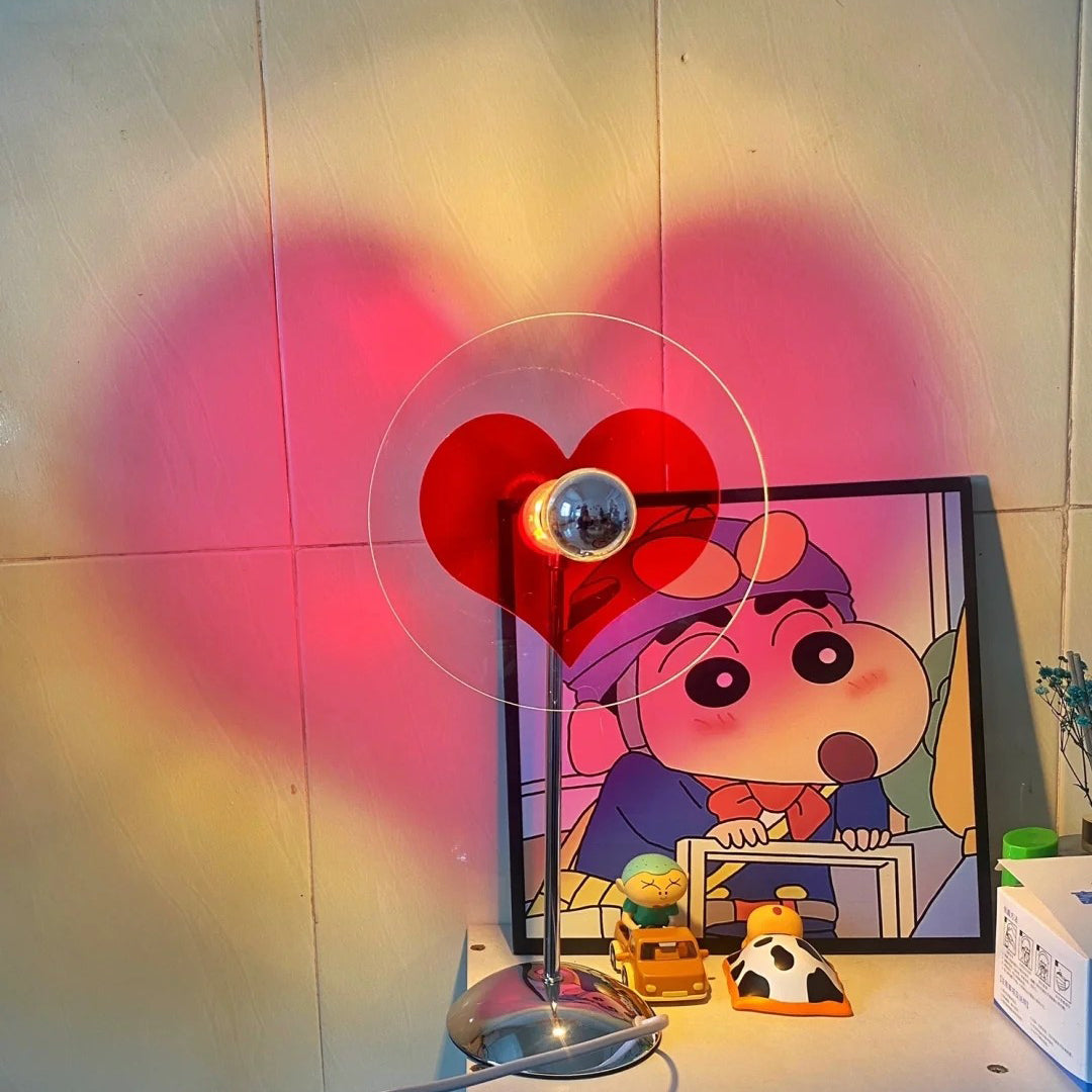 LoveGlow – Elegant Bordslampa med Uppladdningsbart LED | Veska
