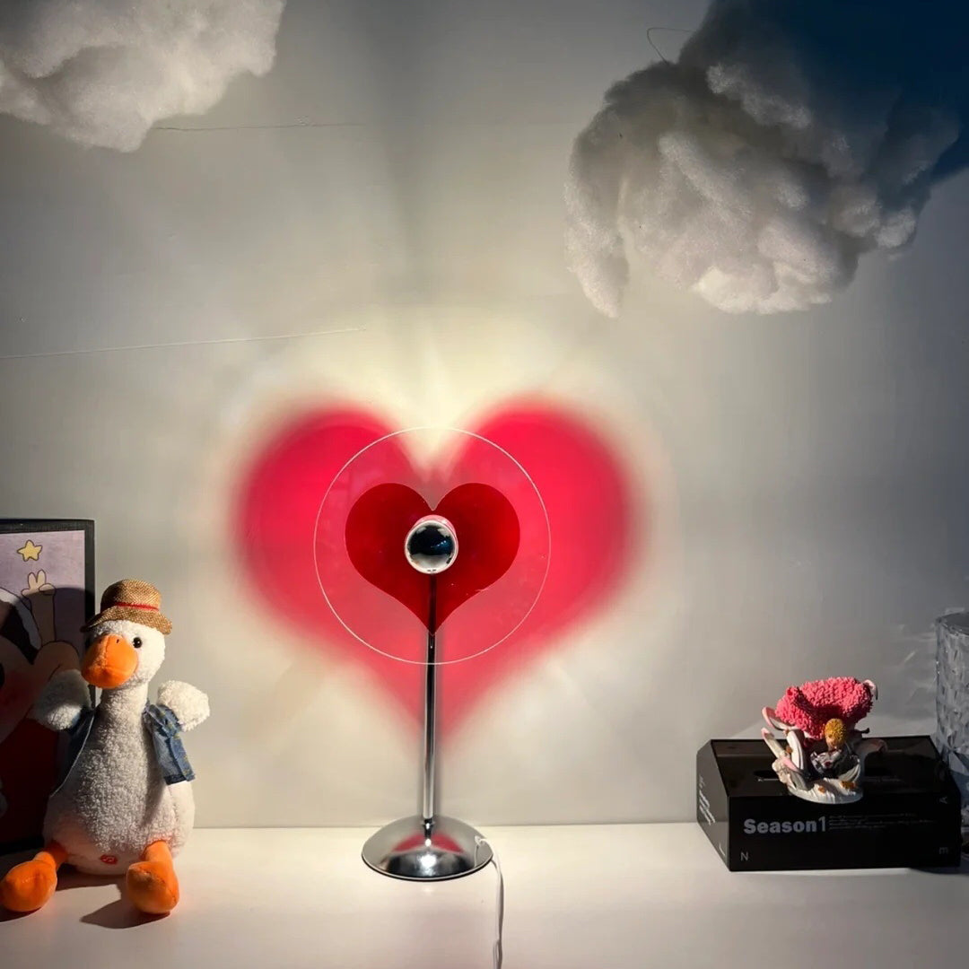 LoveGlow – Elegant Bordslampa med Uppladdningsbart LED | Veska