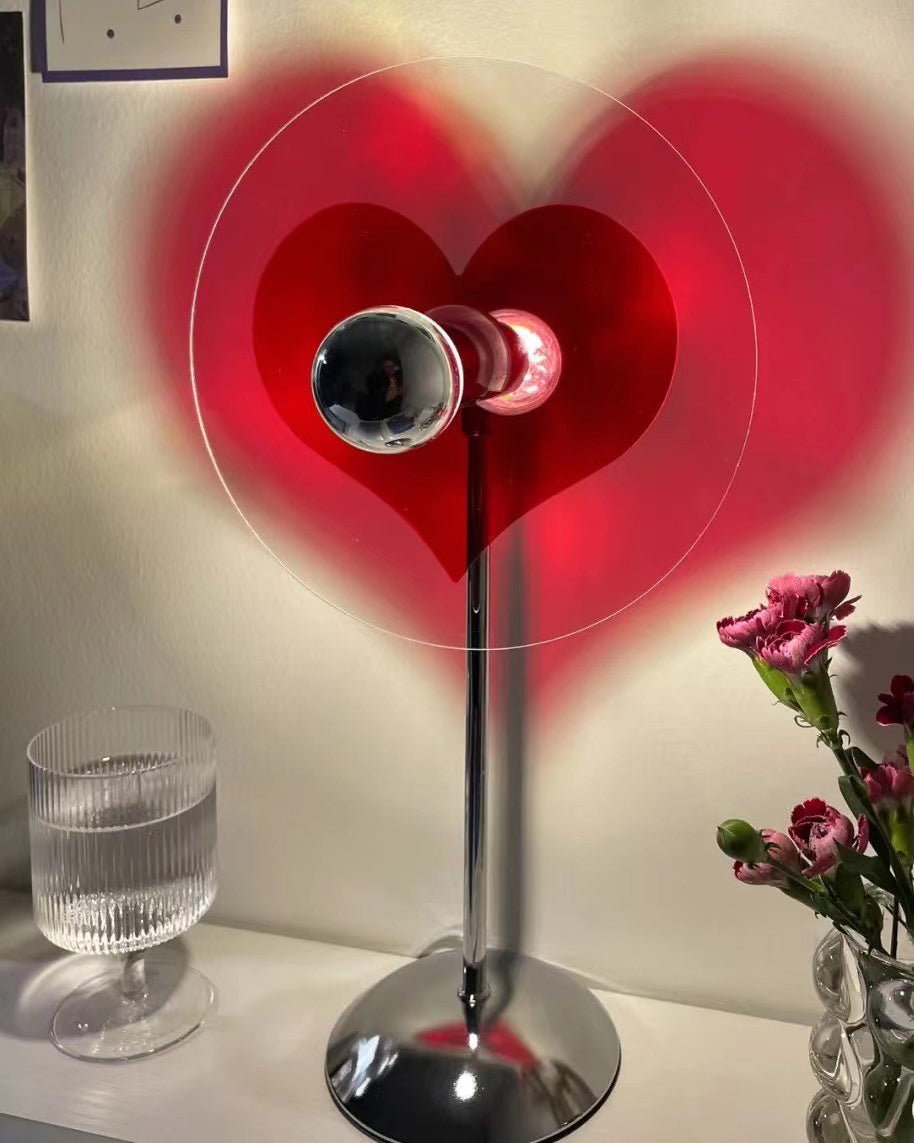 LoveGlow – Elegant Bordslampa med Uppladdningsbart LED | Veska
