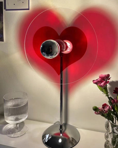 LoveGlow – Elegant Bordslampa med Uppladdningsbart LED | Veska