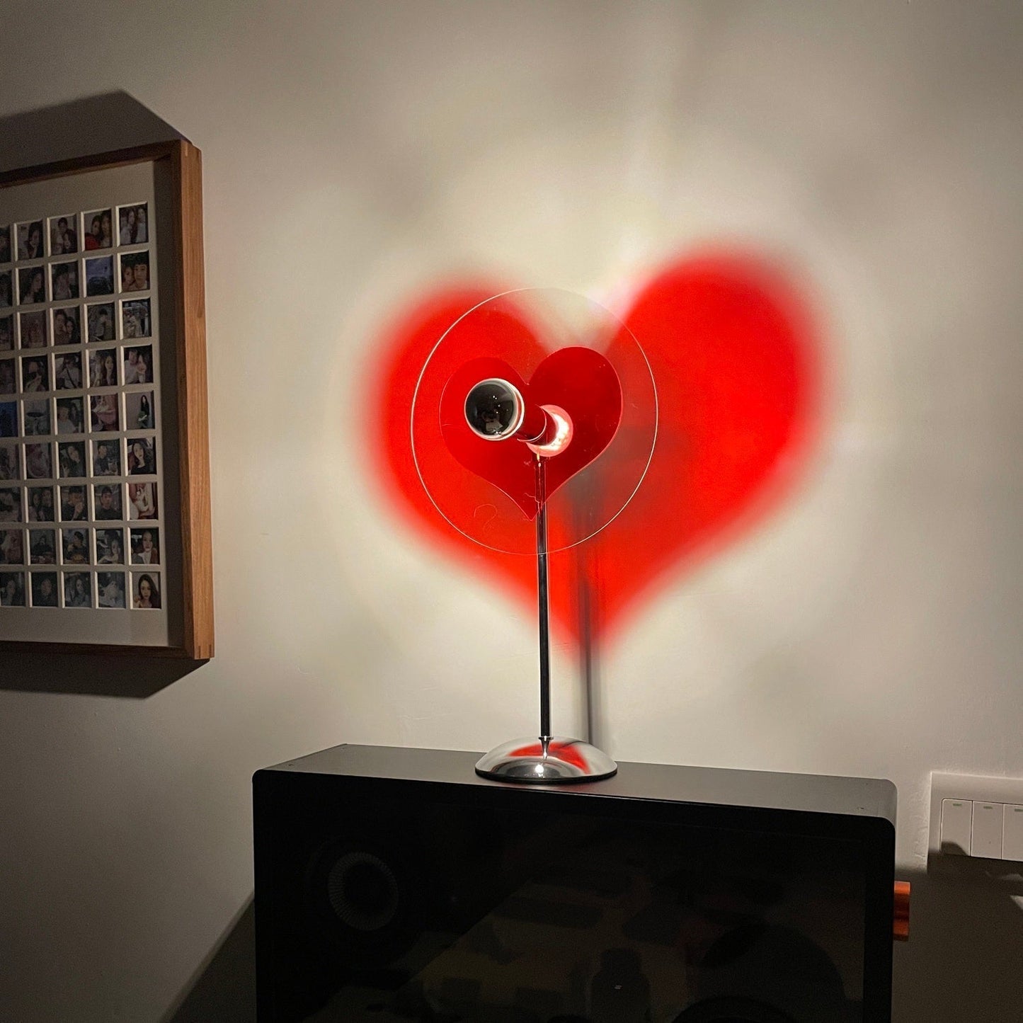 LoveGlow – Elegant Bordslampa med Uppladdningsbart LED | Veska