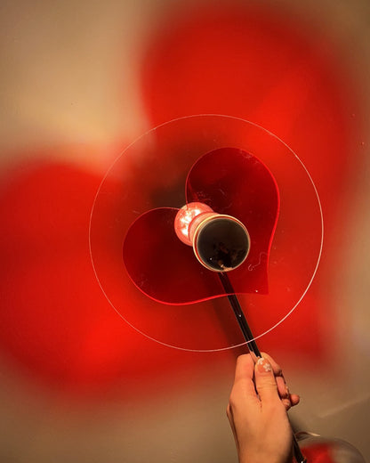 LoveGlow – Elegant Bordslampa med Uppladdningsbart LED | Veska