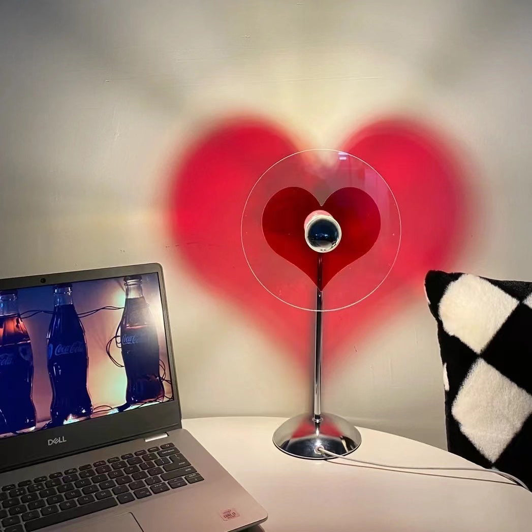 LoveGlow – Elegant Bordslampa med Uppladdningsbart LED | Veska