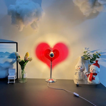 LoveGlow – Elegant Bordslampa med Uppladdningsbart LED | Veska