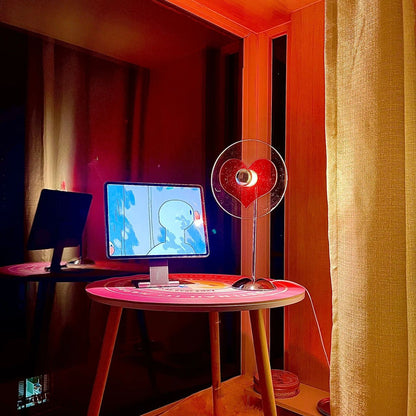 LoveGlow – Elegant Bordslampa med Uppladdningsbart LED | Veska