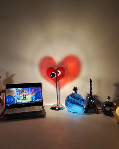 LoveGlow – Elegant Bordslampa med Uppladdningsbart LED | Veska