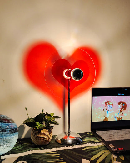 LoveGlow – Elegant Bordslampa med Uppladdningsbart LED | Veska