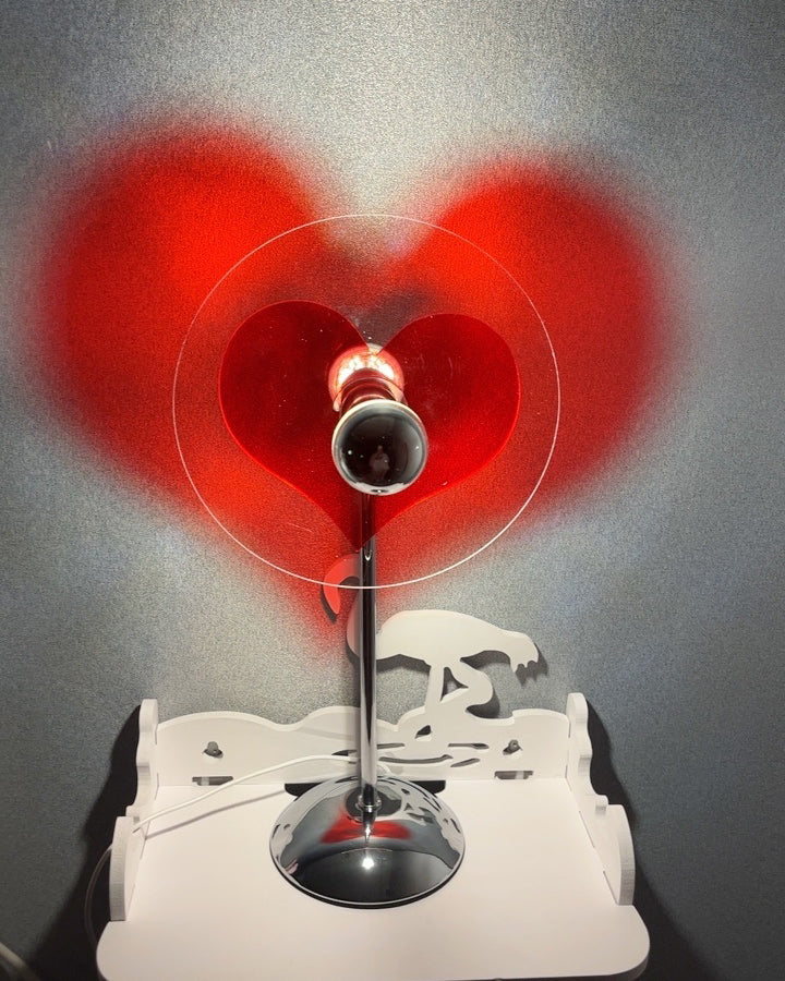 LoveGlow – Elegant Bordslampa med Uppladdningsbart LED | Veska
