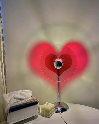 LoveGlow – Elegant Bordslampa med Uppladdningsbart LED | Veska