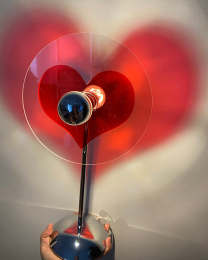 LoveGlow – Elegant Bordslampa med Uppladdningsbart LED | Veska