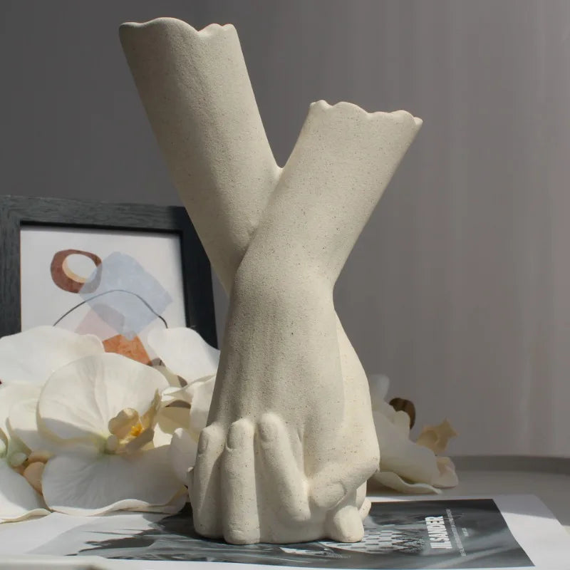 Lovers' Hands Keramisk Vaser | Veska