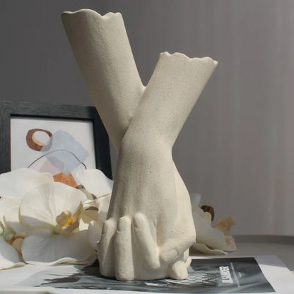Lovers' Hands Keramisk Vaser | Veska